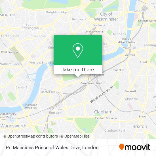 Pri Mansions Prince of Wales Drive map