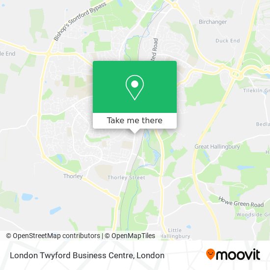 London Twyford Business Centre map