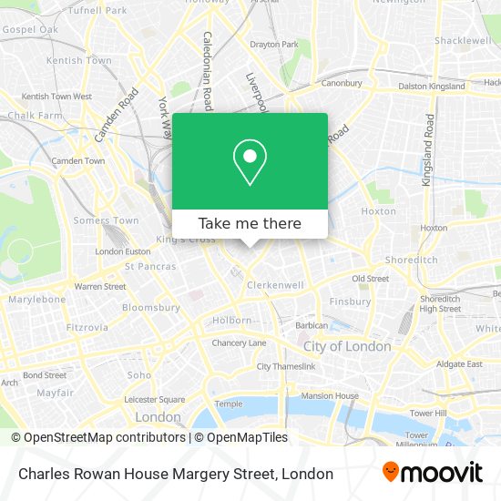 Charles Rowan House Margery Street map