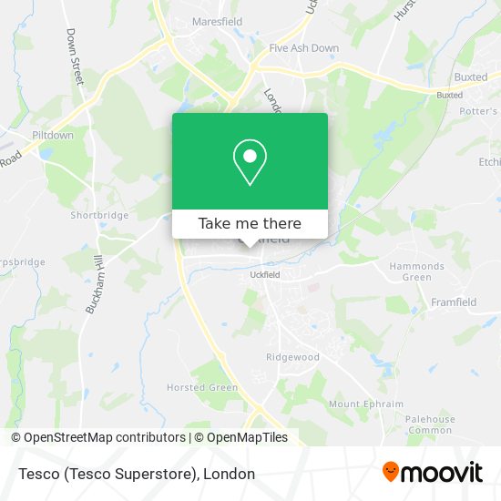 Tesco (Tesco Superstore) map