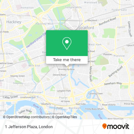 1 Jefferson Plaza map
