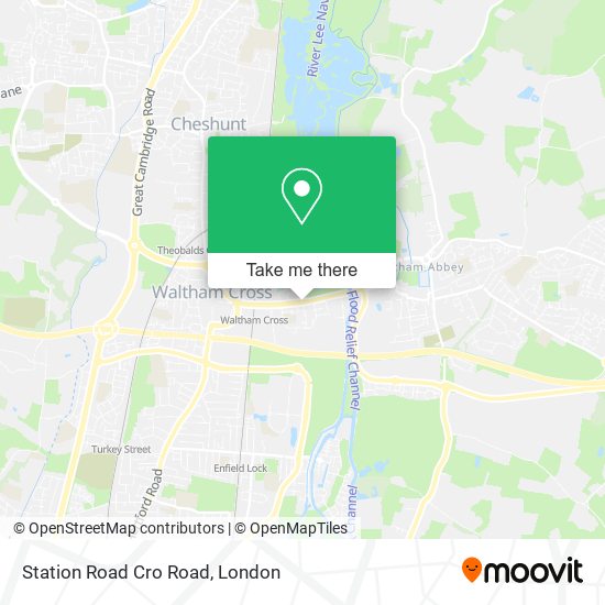 Station Road Cro Road map