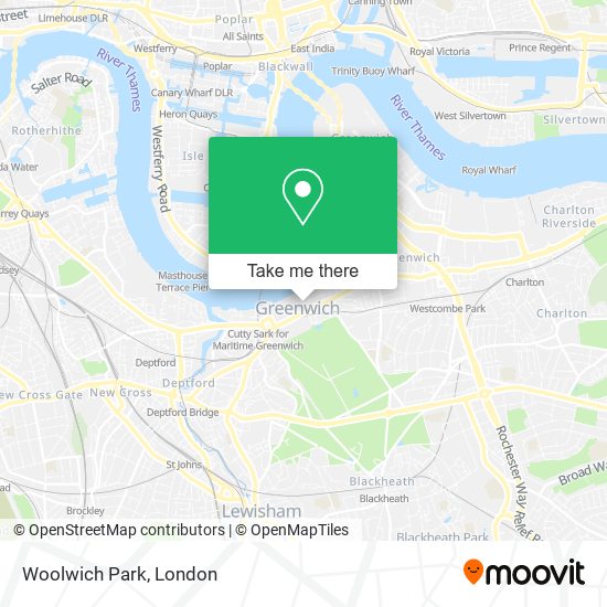 Woolwich Park map