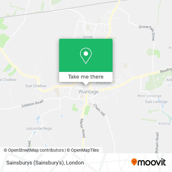 Sainsburys (Sainsbury's) map