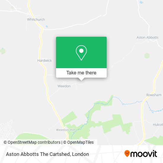 Aston Abbotts The Cartshed map