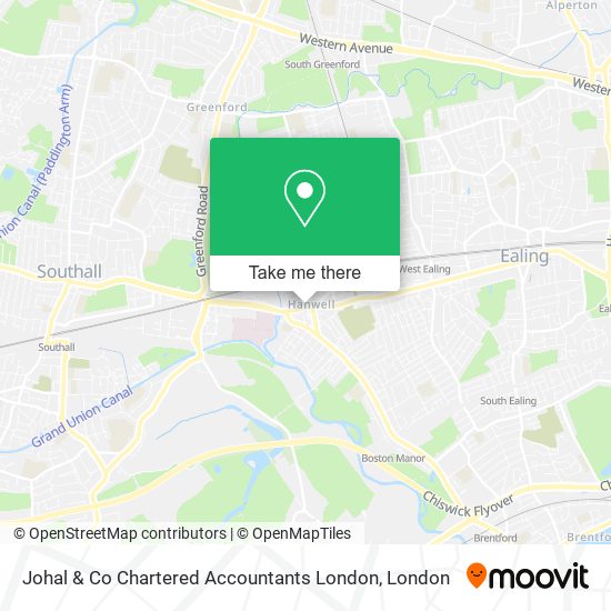 Johal & Co Chartered Accountants London map