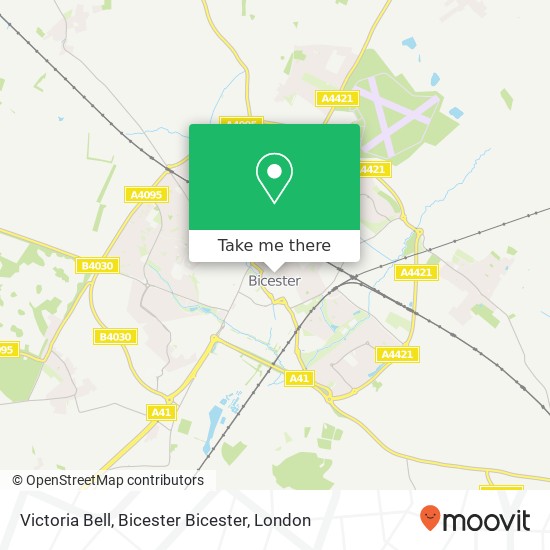 Victoria Bell, Bicester Bicester map