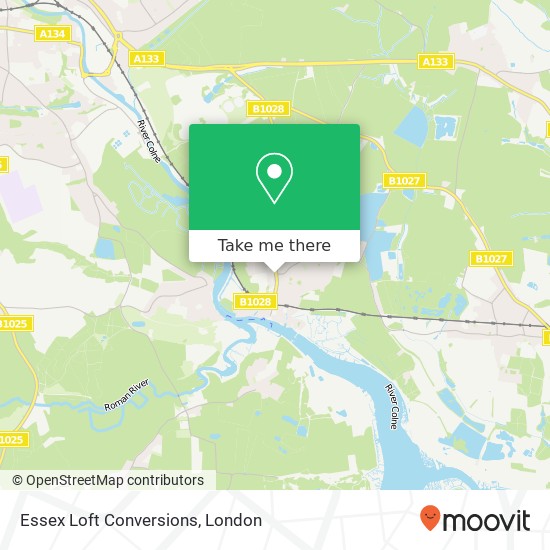 Essex Loft Conversions map