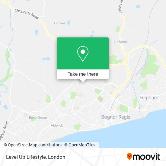 Level Up Lifestyle map