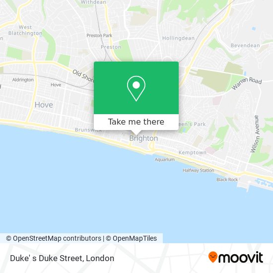 Duke' s Duke Street map