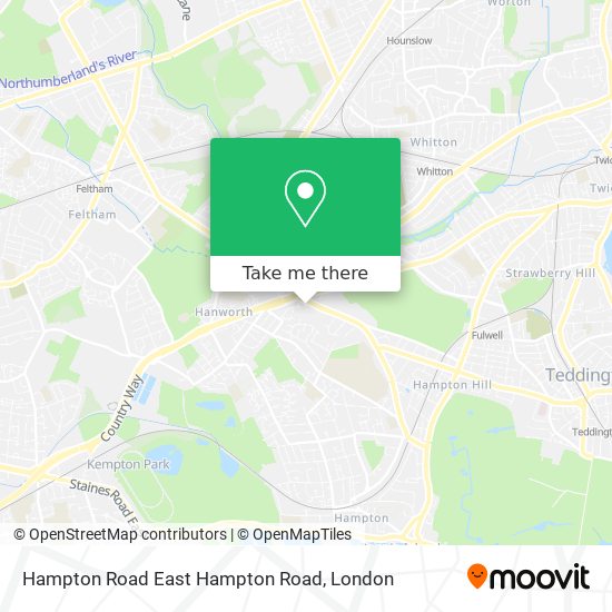 Hampton Road East Hampton Road map
