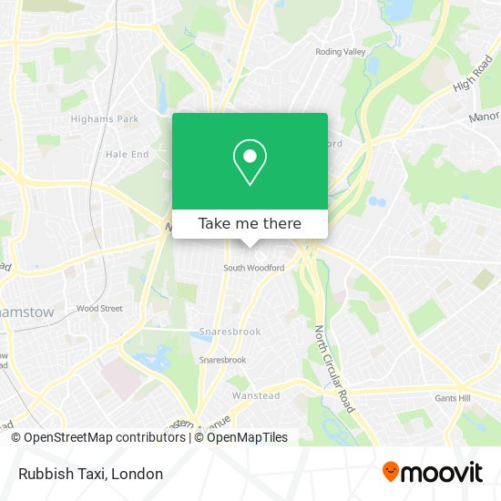 Rubbish Taxi map