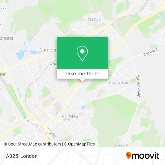 A325 map