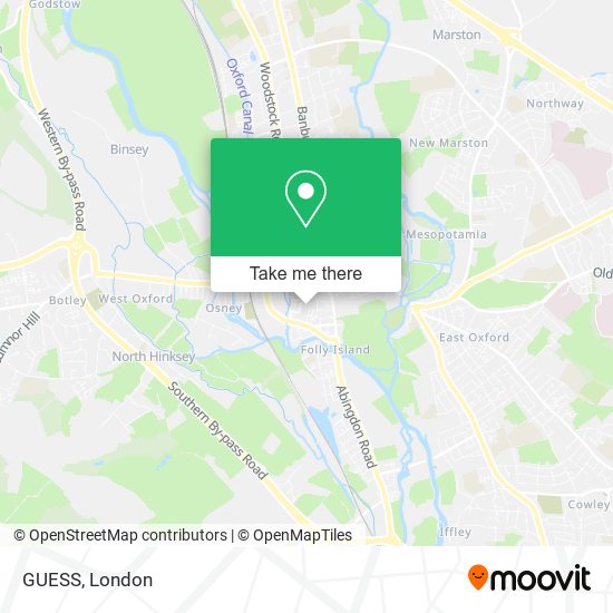 GUESS map
