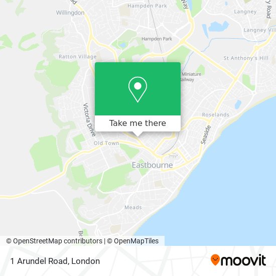 1 Arundel Road map