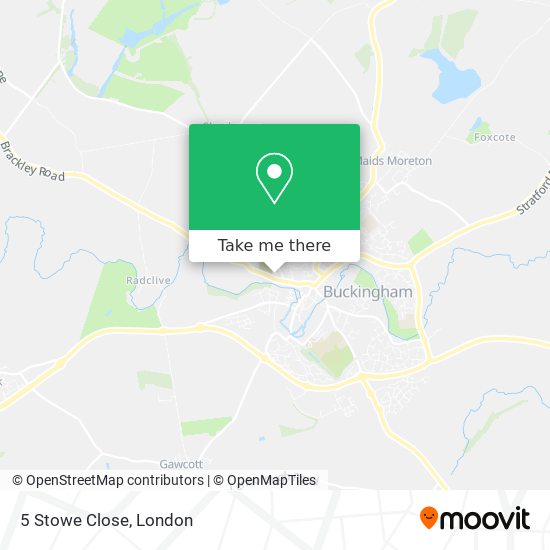 5 Stowe Close map