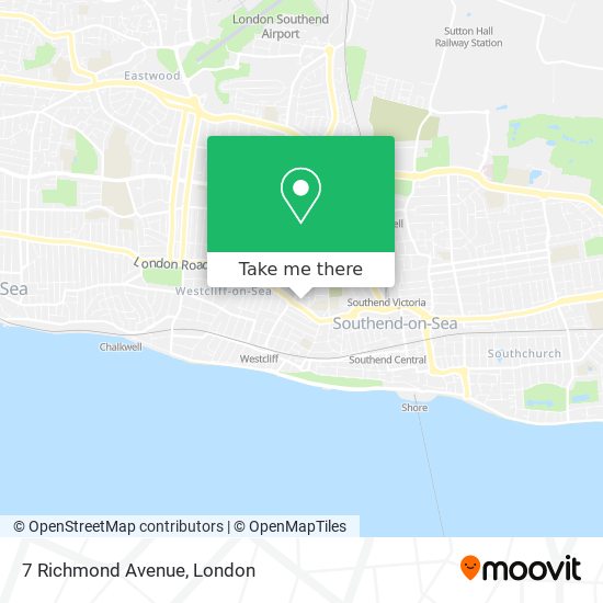 7 Richmond Avenue map