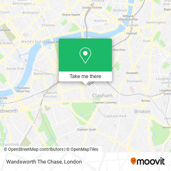 Wandsworth The Chase map