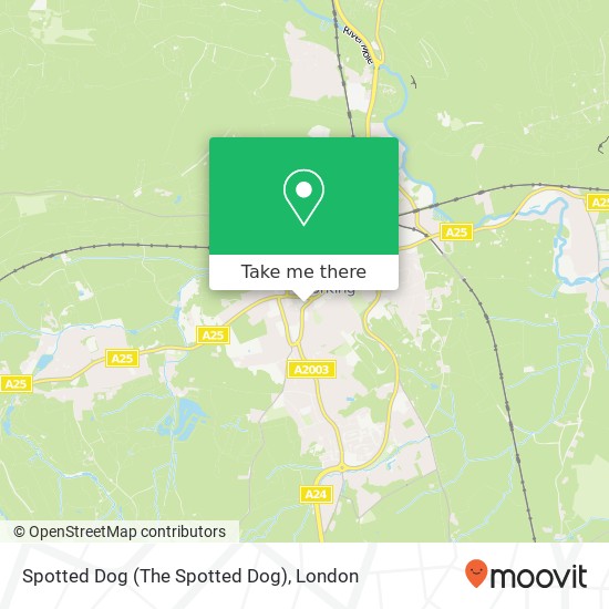 Spotted Dog (The Spotted Dog) map