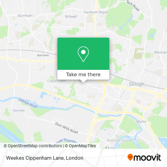 Weekes Cippenham Lane map