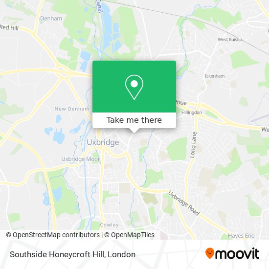 Southside Honeycroft Hill map