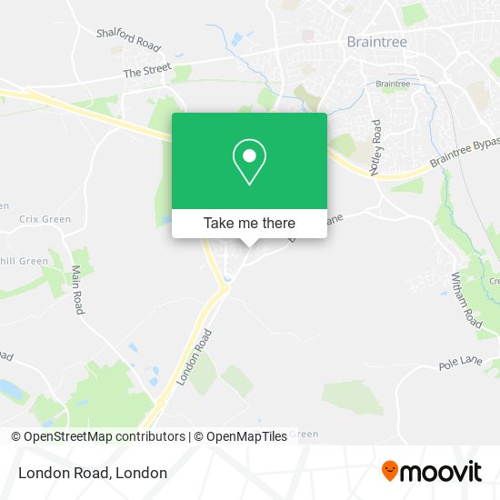 London Road map