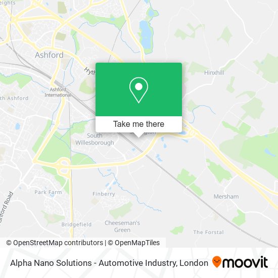 Alpha Nano Solutions - Automotive Industry map
