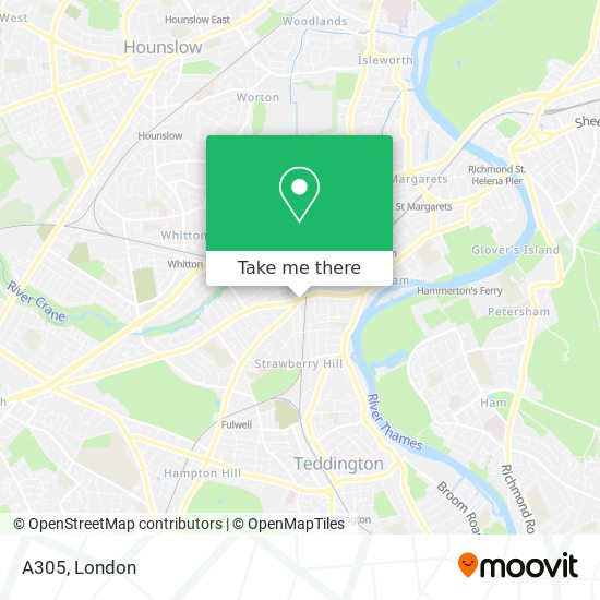 A305 map
