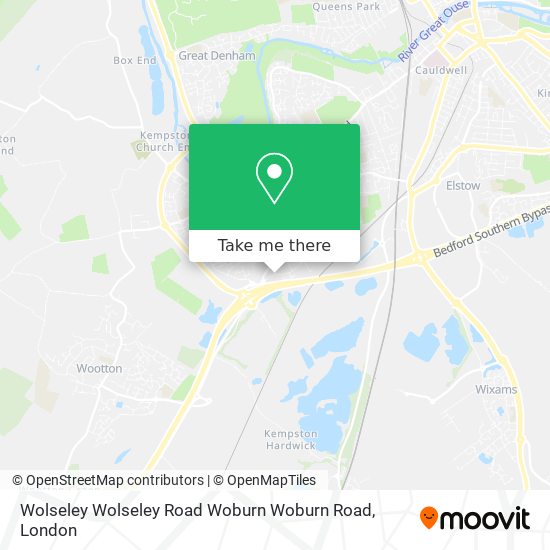 Wolseley Wolseley Road Woburn Woburn Road map