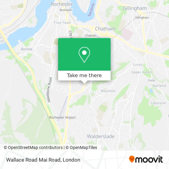 Wallace Road Mai Road map