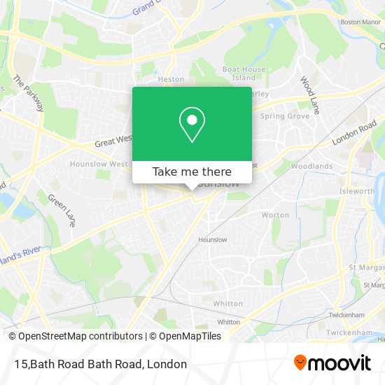15,Bath Road Bath Road map
