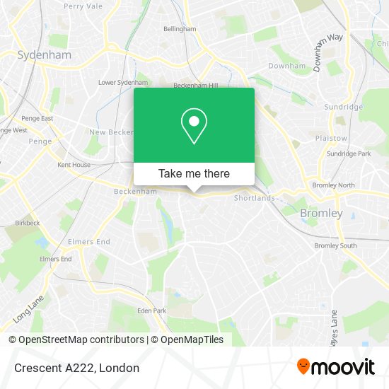 Crescent A222 map