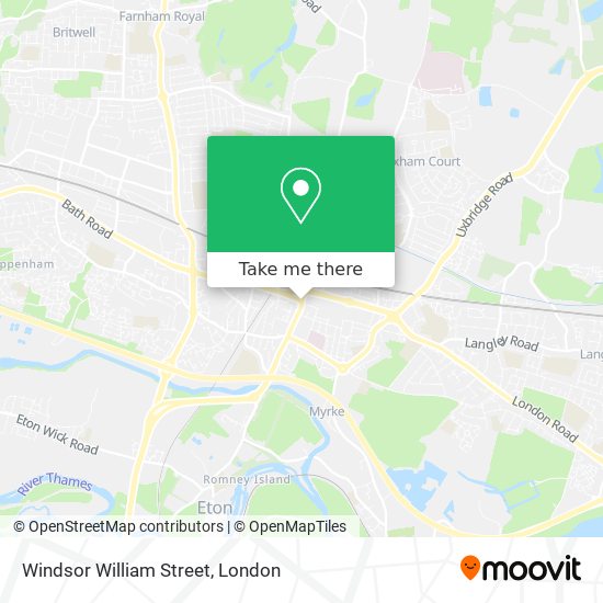 Windsor William Street map