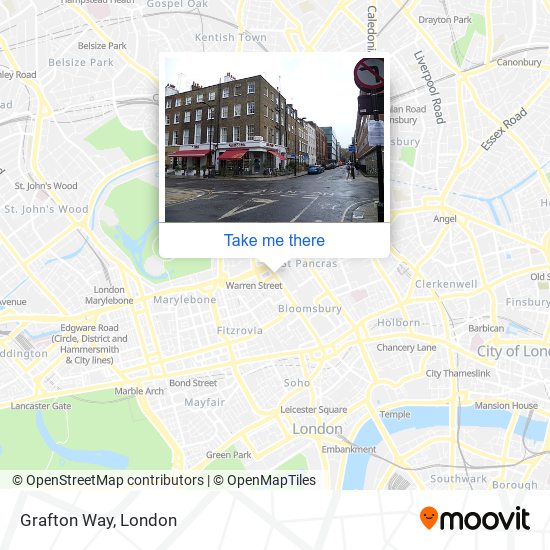 Grafton Way map