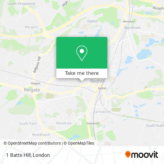 1 Batts Hill map