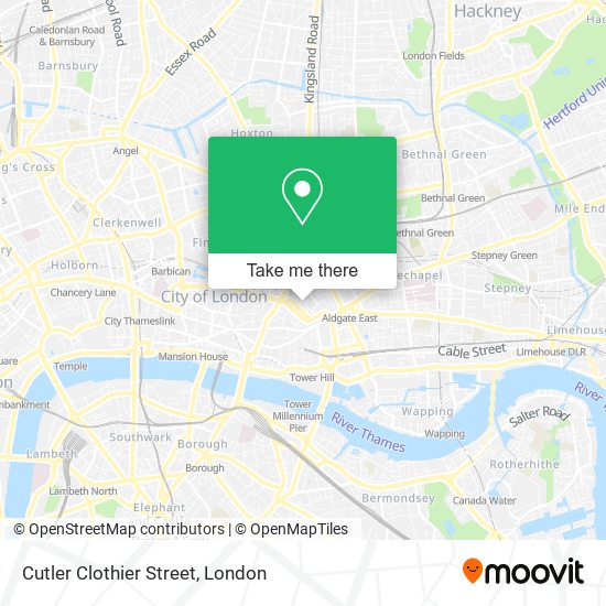 Cutler Clothier Street map