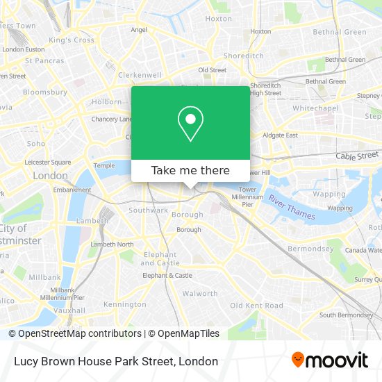 Lucy Brown House Park Street map