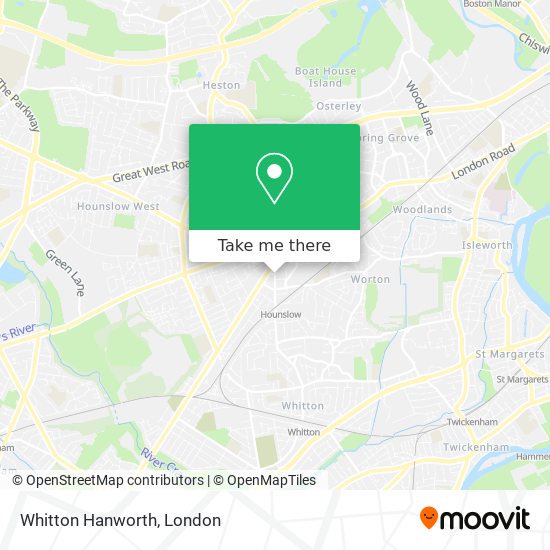 Whitton Hanworth map