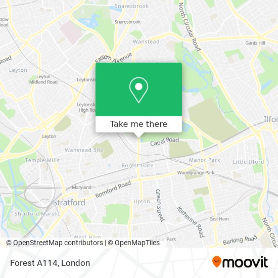 Forest A114 map