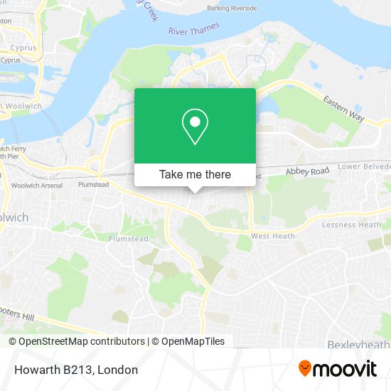 Howarth B213 map
