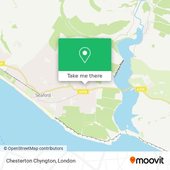Chesterton Chyngton map