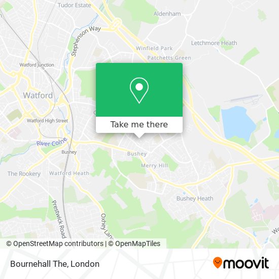Bournehall The map