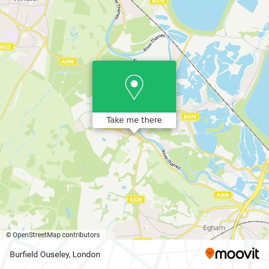 Burfield Ouseley map