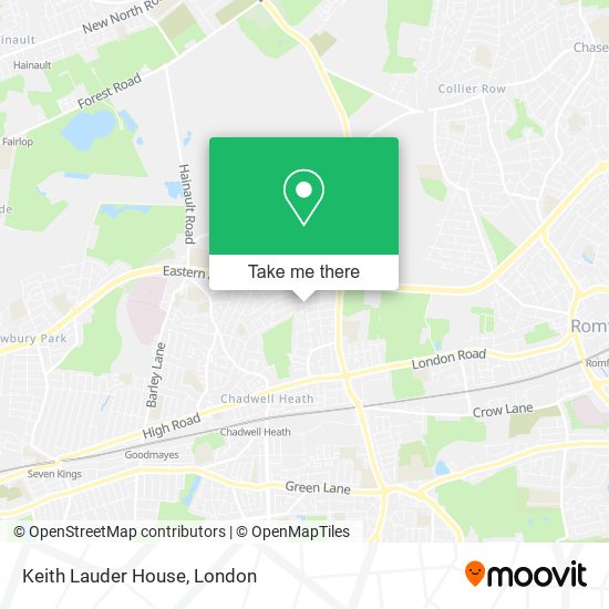 Keith Lauder House map