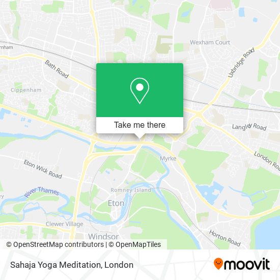 Sahaja Yoga Meditation map