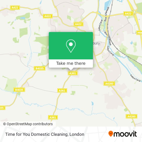 Time for You Domestic Cleaning map