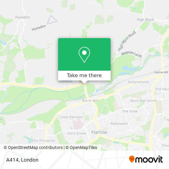 A414 map