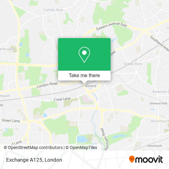 Exchange A125 map