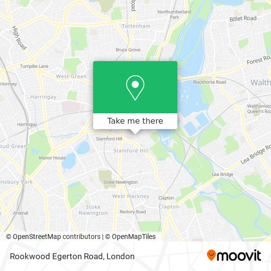 Rookwood Egerton Road map