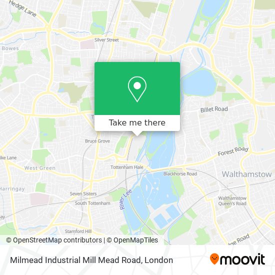 Milmead Industrial Mill Mead Road map